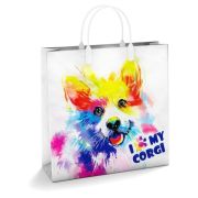 Пакет подарочный 30х30+10см Из мягкого пластика (150) (Корги) Интерпак (х1/10)