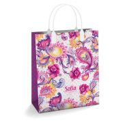 Пакет подарочный 23х27см Из мягкого пластика (София) Интерпак (х1/10)