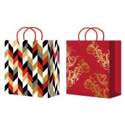 Пакет подарочный 24см Из ламинированной бумаги (XXL949-950) (х10/100) Китай