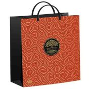 Подарочные пакеты 24х26+10см из мягкого пластика (Естественный стиль) Тико (х1/40)