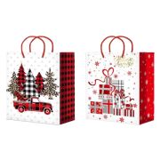 Пакет подарочный НГ 11х14см Ламинированный (S25 111-112) (х10/200) Китай