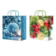 Пакет подарочный НГ 18х23+10см Ламинированный Premium (MP25 2006-2007) (х10/200) Китай