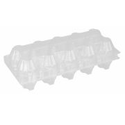 Контейнер для упаковки яиц ПЭТ цвет прозр. СТП (х300)