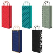 Пакет подарочный 15х36+12см Ламинированный (B XL25 4401-4405 ассорти) (х10/200)