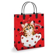 Пакет подарочный 23х27см Из мягкого пластика (Милашка) Интерпак (х1/10)