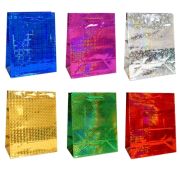 Пакет подарочный 26х32+10см Голографический (х20/360) Китай