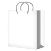 Пакет подарочный 25x36+10см ламинированный (SPL25 White) (х10/200) КИТАЙ