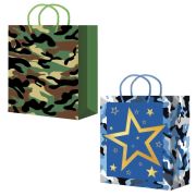 Пакет подарочный 26x33+14см ламинированный (L25 336-337) (х10/200) КИТАЙ