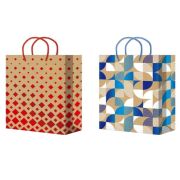 Пакет подарочный 32x45+10см Крафт (XLK25 010-011) (х10/200) КИТАЙ