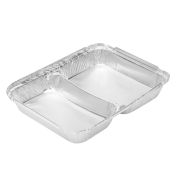 Форма алюминиевая 2-секционная 225х175х30мм 330/480мл R80L (х100/400)