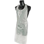 Фартук 110х70см ПНД цвет Белый (х100/1000)