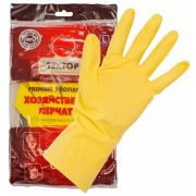 Перчатки хозяйственные латексные Professional Premium, Текстоп (L) (х1/120) Китай