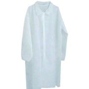 Халат нетканый на липучках, одноразовый (XL) (х10/100)