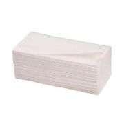 Полотенца бумажные в листах 23х21см 1 слойные, V-25, 200 шт. (х1/20) [упаковка]