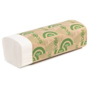 Полотенца бумажные в листах 23х20.5см Focus Eco 1 слойные, V сложение, H3, 250 шт. 5083742 (х1/15)