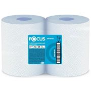 Полотенца протирочные бумажные в рулонах Focus 2-слойные 350м белые 5079731 (х2)