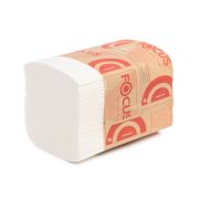 Туалетная бумага 2-слойная листовая 23х10,8см Focus V-сложение, 250 шт, T3, 5083735 (х1/15) [упаковка]