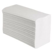 Полотенца бумажные в листах 22х21см Фора 1 слойные, V сложение, H3, 200 шт. С394/С455 (х1/20) [упаковка]