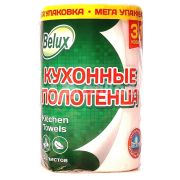 Полотенца двухслойные в рулоне Belux «3 в 1» (х1/12)