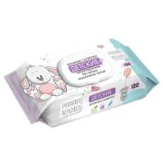 Гигиенические влажные салфетки Frashland 120 шт., «Детские» (х1/10)