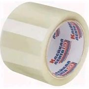 Клейкая лента Шир:75мм метраж 66, 47мкм цвет прозр. Экстра, №6640 (х4/24)