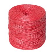 Шпагат полипропиленовый 1600 текс, бобина 1 кг (Красный) (х1/12)