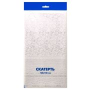 Скатерть ПВД 180х120см, 35мкм (Кружево) Интерпак (х1/50)