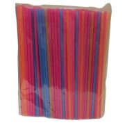 Трубочки прямые цветные Дл:210мм D=5мм (х250/12000)