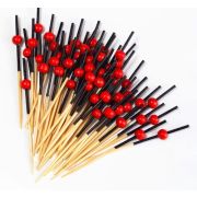Пика «Клюква красная» Дл.:75мм Бамбук (х100/10000) КИТАЙ