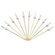 Пика «Жемчужина» Дл:120мм цвет Белый Бамбук (х100/4000) Китай