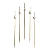 Пика «Жемчужина белая» Дл:120мм Бамбук (х100/10000) Китай