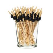 Пика «Жемчужина черная» Дл:120мм Бамбук (х100/4000) Китай