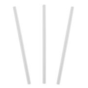 Трубочки прямые в индивид. п/п упаковке, цвет прозр. Дл:210мм D=10мм (х250/3000)