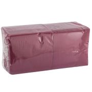 Салфетки биг-пак 33х33см (Бордовые) 1 слойные, 300 листов (х1/6)