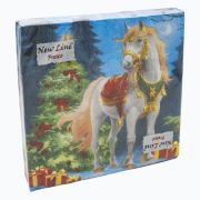 Салфетки 33x33см «Символ года Новогодняя Лошадка» 20листов 2-слойные НГ (х1/20)