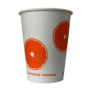 Стакан бумажный 300мл Апельсины для ХОЛОДНЫХ напитков