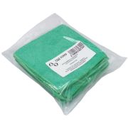 Салфетки из микрофибры 5 шт. 30х30см (Зеленые) Оптимум (х1/60)