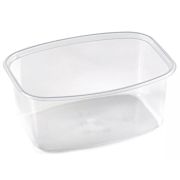 Контейнер средний без крыш. прямоуг. ПП 500мл 138х102х58мм цвет прозр. ЮП (х100/1000)